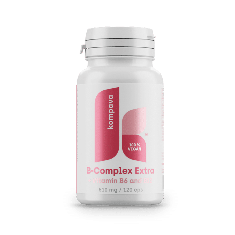 B-complex Extra — kapsuly 510 mg, 120 ks, KOMPAVA