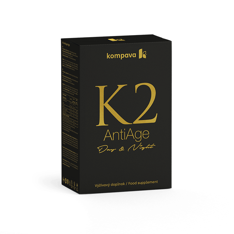 K2 Anti Age Day & Night — kapsuly Day + Night, KOMPAVA