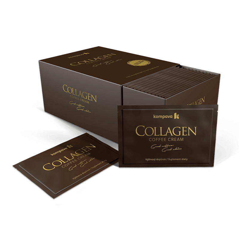 Collagen Coffee Cream — prášok do kávy, KOMPAVA