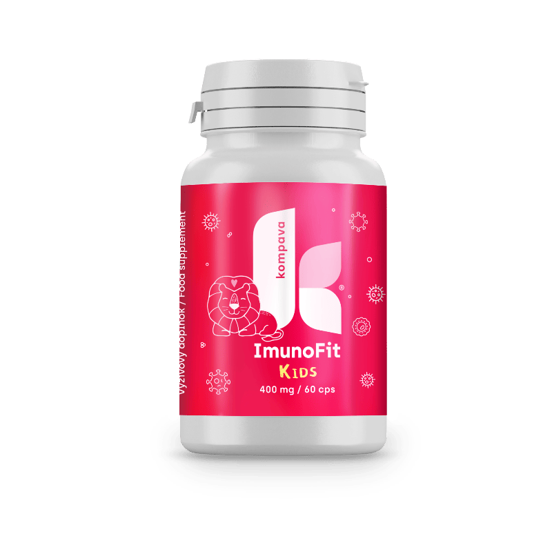 ImunoFit KIDS — kapsuly 400 mg, 60 ks, KOMPAVA