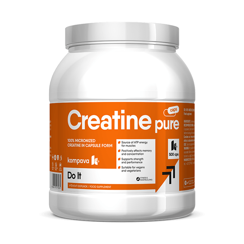 Kreatín Pure v kapsuliach — KOMPAVA