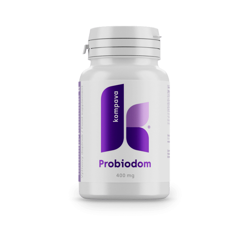 Probiodom — kapsuly 400 mg, 60 ks, KOMPAVA