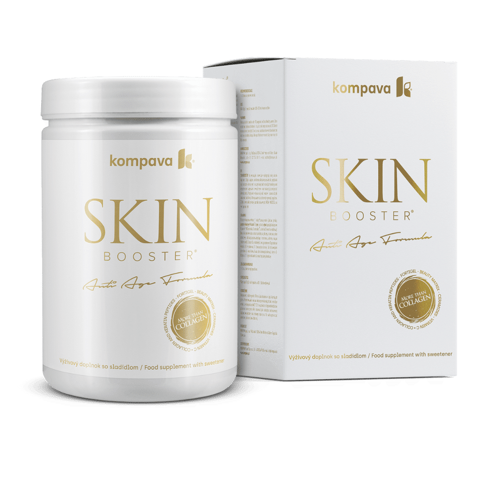 SkinBooster® — prášok na prípravu nápoja, príchuť Tropical, KOMPAVA