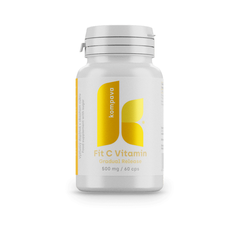 Fit C Vitamín — kapsuly 500 mg, 60 ks, KOMPAVA